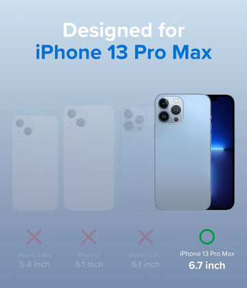 iPhone 13 Pro Max Back Cover Case | Fusion - Smoke Black