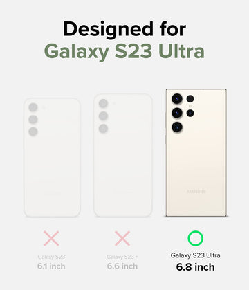 Samsung Galaxy S23 Ultra 5G Back Cover Case | Fusion - Matte Smoke Black