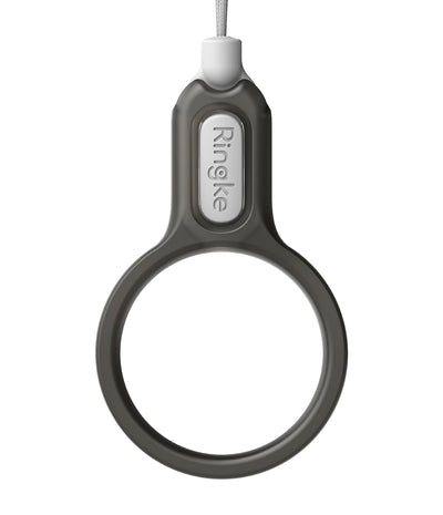 Ringke Buckle Finger Ring Strap - Smoke Black