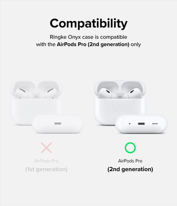AirPods Pro 2 2nd Generation (2022) Pouch | Onyx Case  - Warm Gray