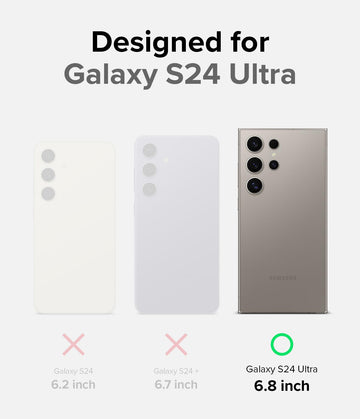 Samsung Galaxy S24 Ultra Back Cover Case | Onyx Design - Camo Black