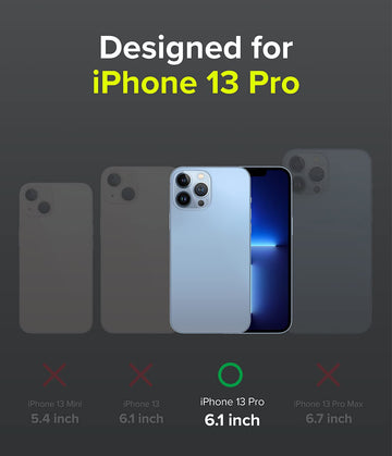 iPhone 13 Pro Back Cover Case | Onyx - Dark Gray