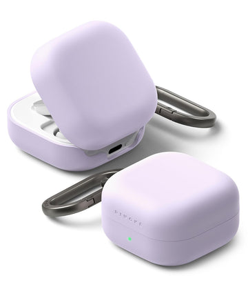 Samsung Galaxy Buds 4 Pro / Buds 4 Silicone Case - Light Purple