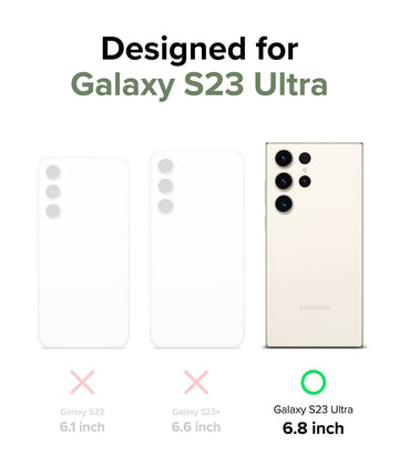Samsung Galaxy S23 Ultra 5G Back Cover Case | Slim - Matte Clear