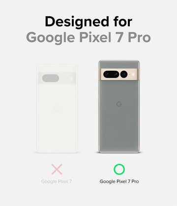 Google Pixel 7 Pro Back Cover Case | Fusion - Matte Smoke Black