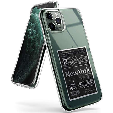 Apple iPhone 11 Pro Back Cover Case | Fusion Design - NEW YORK : LABEL