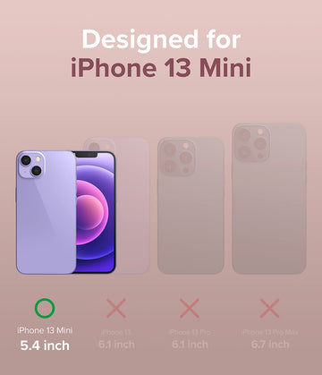 iPhone 13 Mini Back Cover Case | Air S - Pink Sand