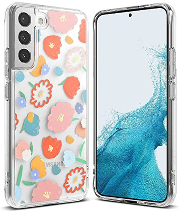 Samsung Galaxy S22 Back Cover Case | Fusion Design - Floral