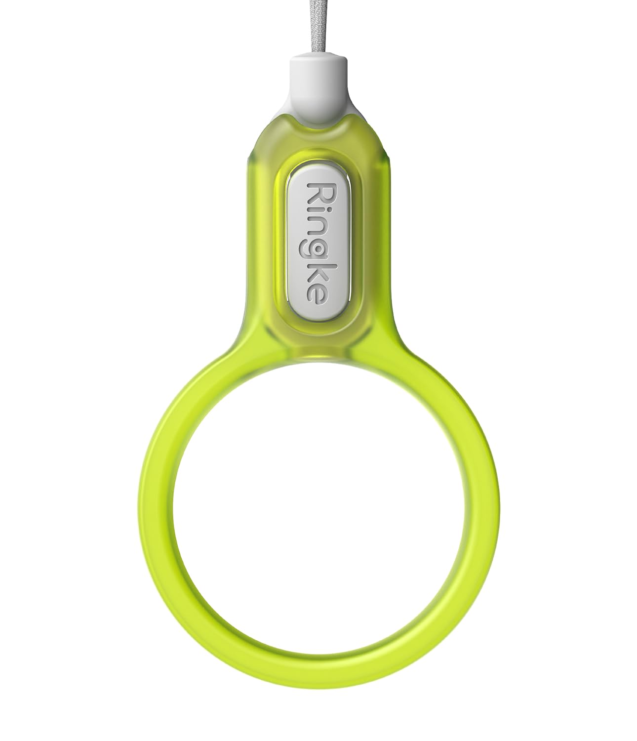 Buckle Finger Ring Strap  - Neon Green