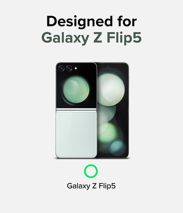 Samsung Galaxy Z Flip 5  Back Cover case | slim - Dark Green