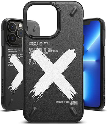 iPhone 13 Pro Back Cover Case | Onyx Design - X