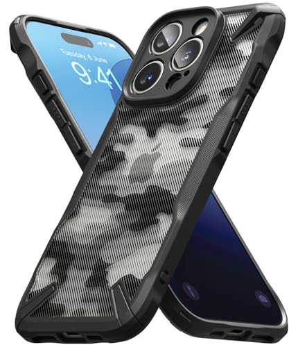 (Refurbished) iPhone 16 Pro Max Back Cover Case | Fusion X - Camo Black