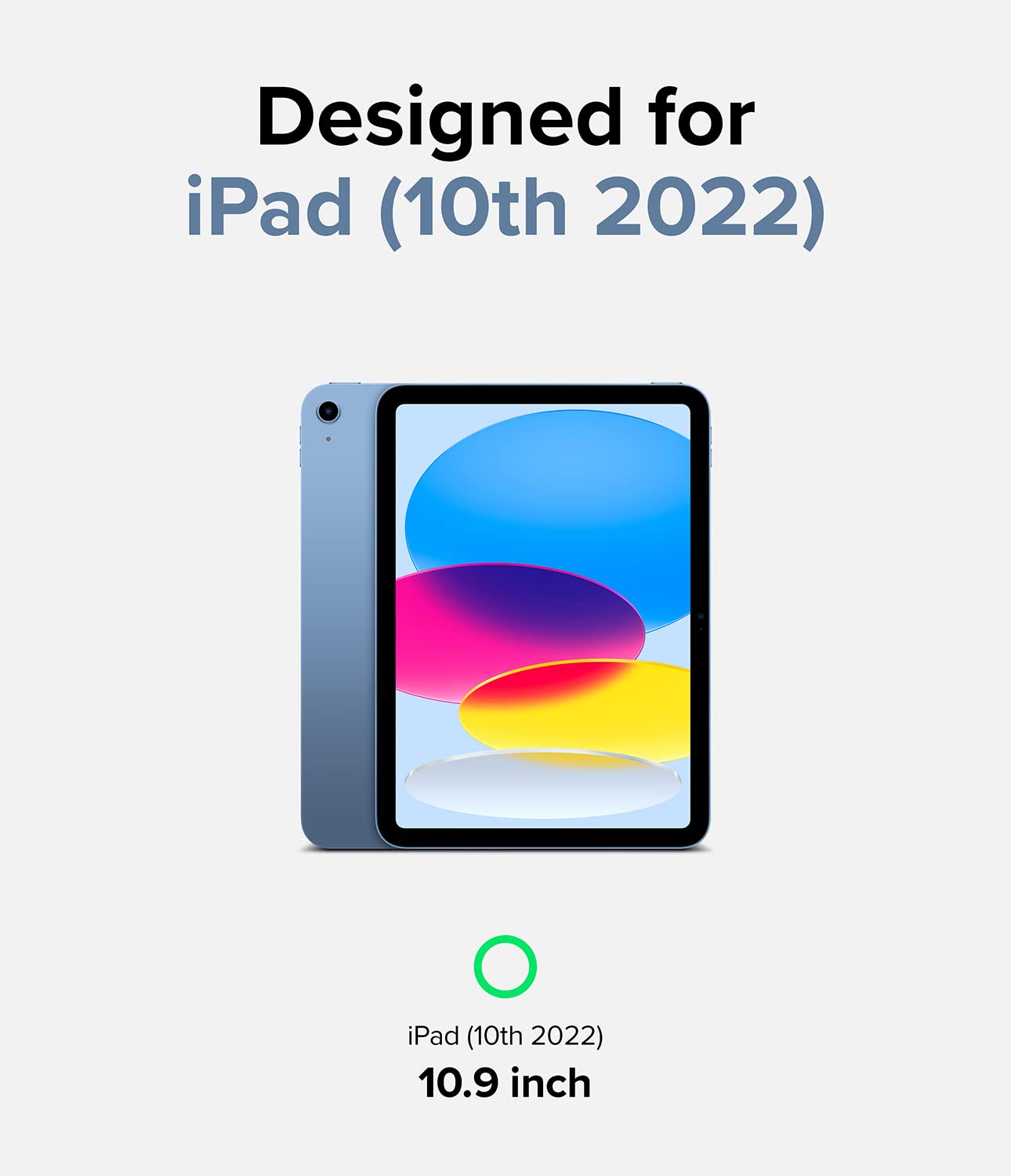Evetane Étui Smart Cover iPad 109 Pouces 10eme Generation (2022