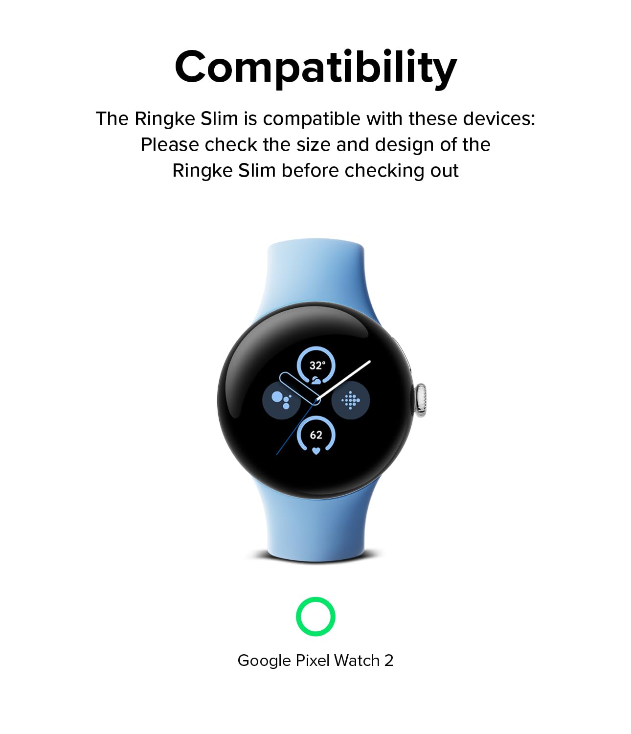 Google pixel store 2 compatible smartwatch