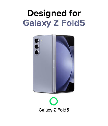 Samsung Galaxy Z Fold 5 Back Cover Hinge Case | Slim - Clear