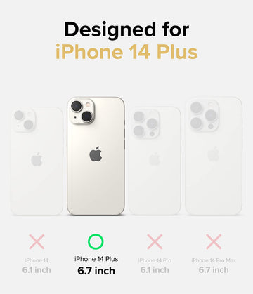 Apple iPhone 14 Plus Back Cover Case | Fusion Design  - Dry Flowers