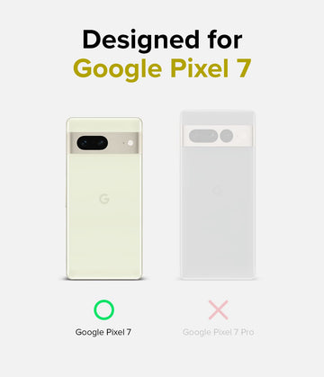 Google Pixel 7 Back Cover Case | Fusion - Matte Clear