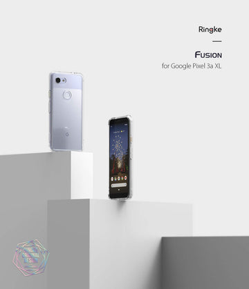 Google Pixel 3a XL Back Cover Case | Fusion - Smoke Black