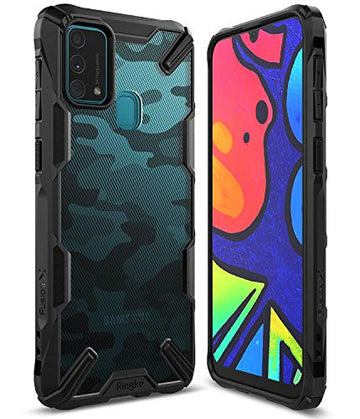 Samsung Galaxy F41 / Galaxy M31 / Galaxy M31 Prime / Galaxy M30s / Galaxy M21 / Galaxy M21s Case | Fusion - X - Camo Black