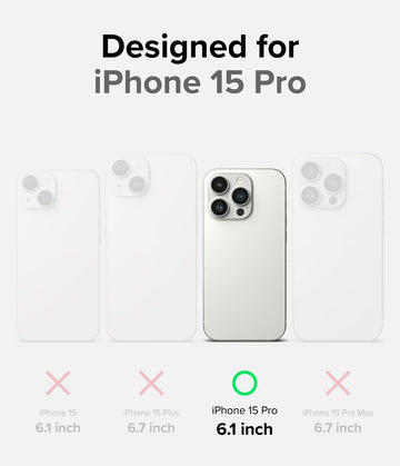 iPhone 15 Pro Back Cover case | Fusion Bold Magnetic - Matte Black