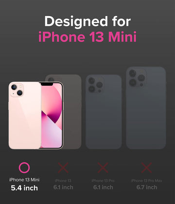 iPhone 13 Mini Back Cover Case | Onyx Design -X