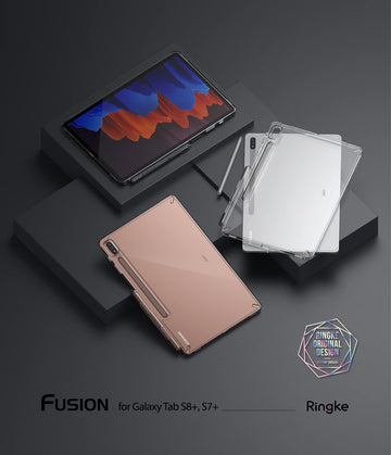 Samsung Galaxy Tab S7 Plus Back Cover Case | Fusion - Clear