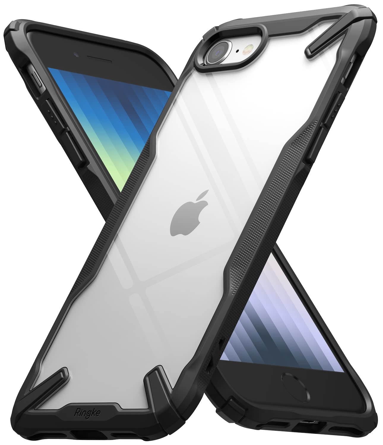Apple iPhone SE 2022 Back Cover Case | Fusion X- Black