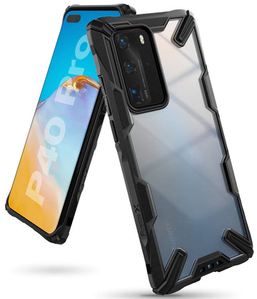 Huawei P40 Pro Back Cover Case | Fusion X -  BLACK