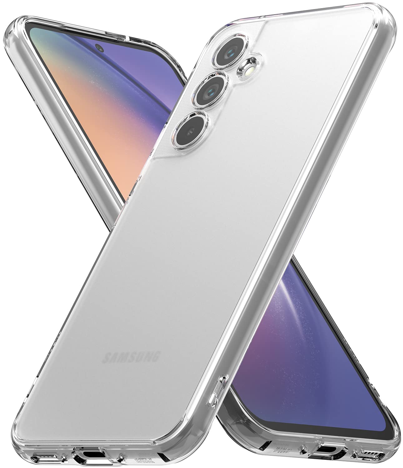 (Refurbished) Samsung Galaxy A54 5G  Back Cover Case Fusion - Matte Clear
