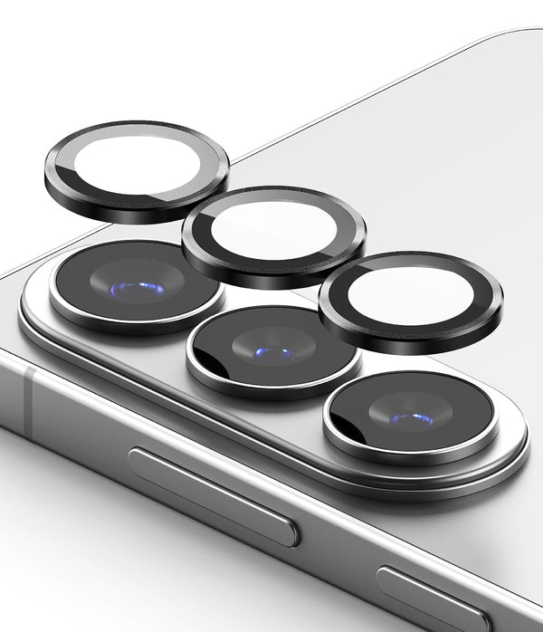 Samsung Galaxy S26 Plus Camera Lens Frame Glass - Black (2 Pack)