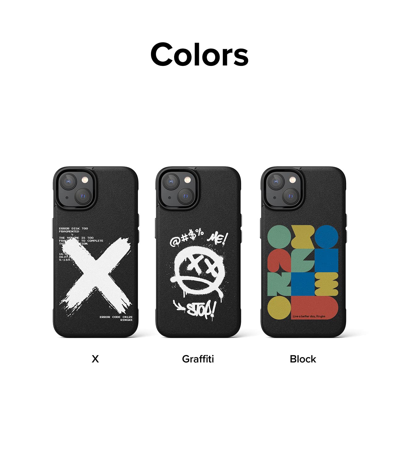 Apple iPhone 14 Back Cover Case | Onyx Design - Graffiti