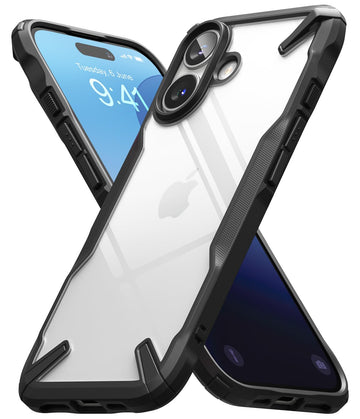 iPhone 16 Back Cover Case | Fusion X - Black
