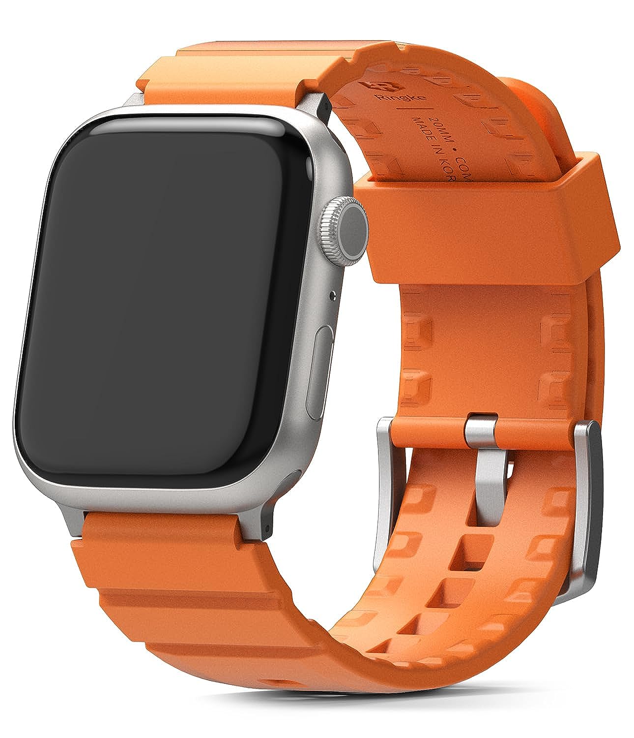 Apple Watch Ultra 49mm 8/7 45mm SE 44mm Rubber One Bold | Watch Band - Orange