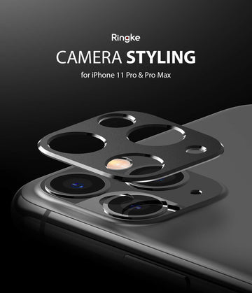Apple iPhone 11 Pro / 11 Pro Max Camera Protector | Ringke's Camera Styling - BK