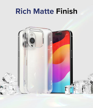 iPhone 15 Pro Max Back Cover Case | Fusion - Matte Clear