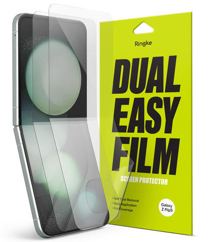 Galaxy Z Flip 5 Screen Protector Guard | DUAL EASY FLIM - 2 Pack