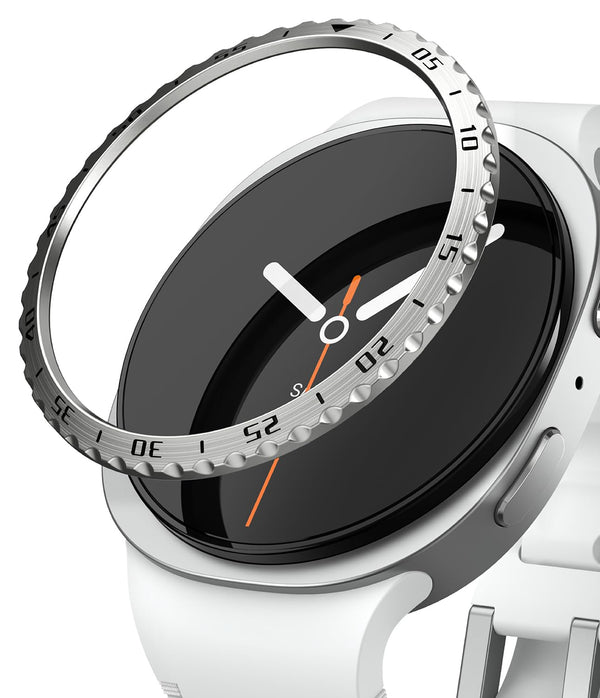 Samsung Galaxy Watch 8 44mm Case Bezel Styling  - 44-01 (ST) Silver
