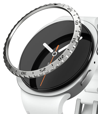 Samsung Galaxy Watch 8 40mm Case Bezel Styling - 40-01 (ST) Silver