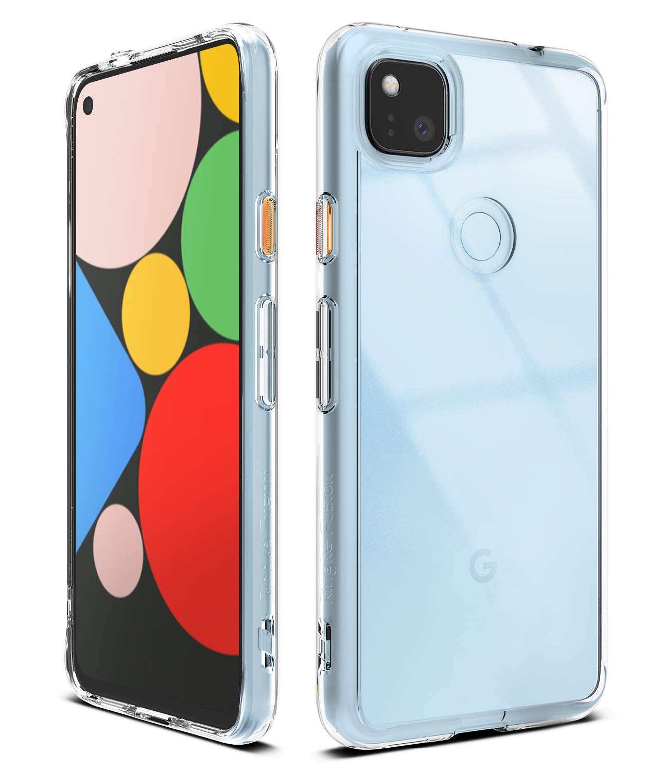 Google Pixel 4a Back Cover Case | Fusion - Clear