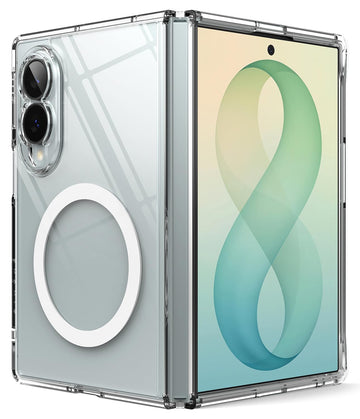 Samsung Galaxy Z Fold 8 Back Cover Case | Fusion Magnetic Clear