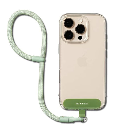 Ringke Holder Link Flow Adjustable Hand P-Type Strap with Patch  - Mute Mint