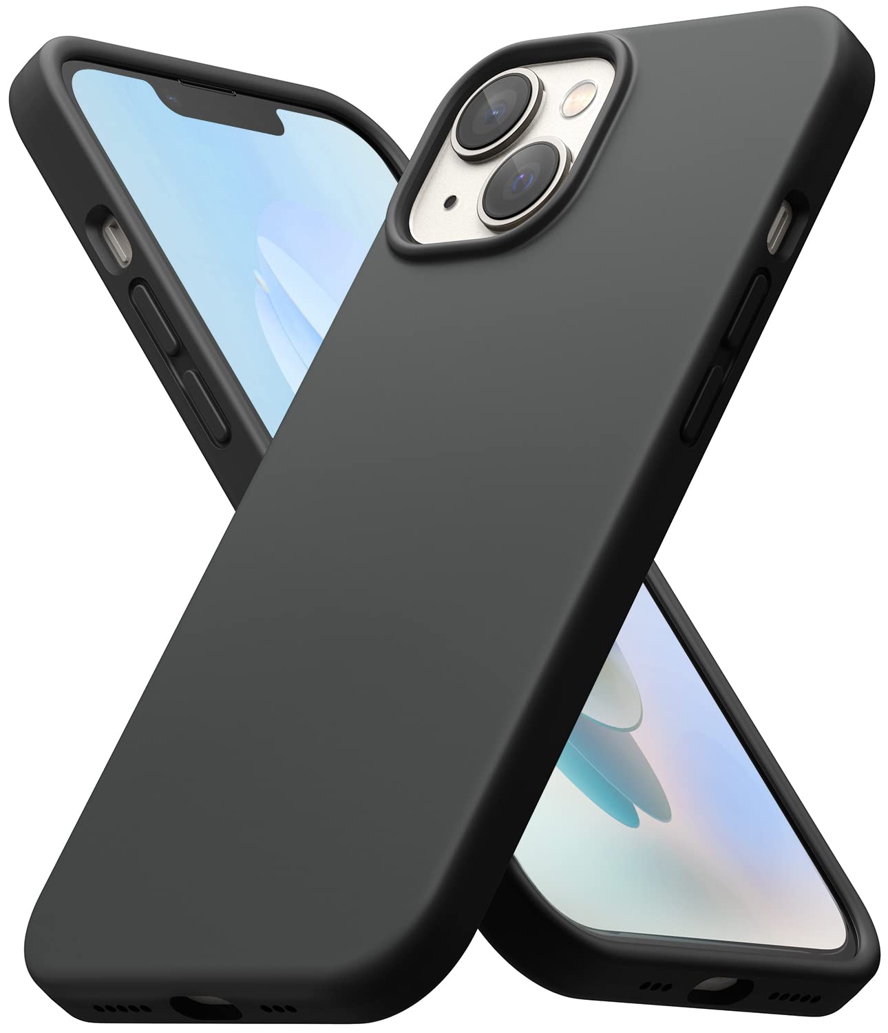 (Refurbished) Apple iPhone 14 Plus Back Cover Case | Silicone - Black