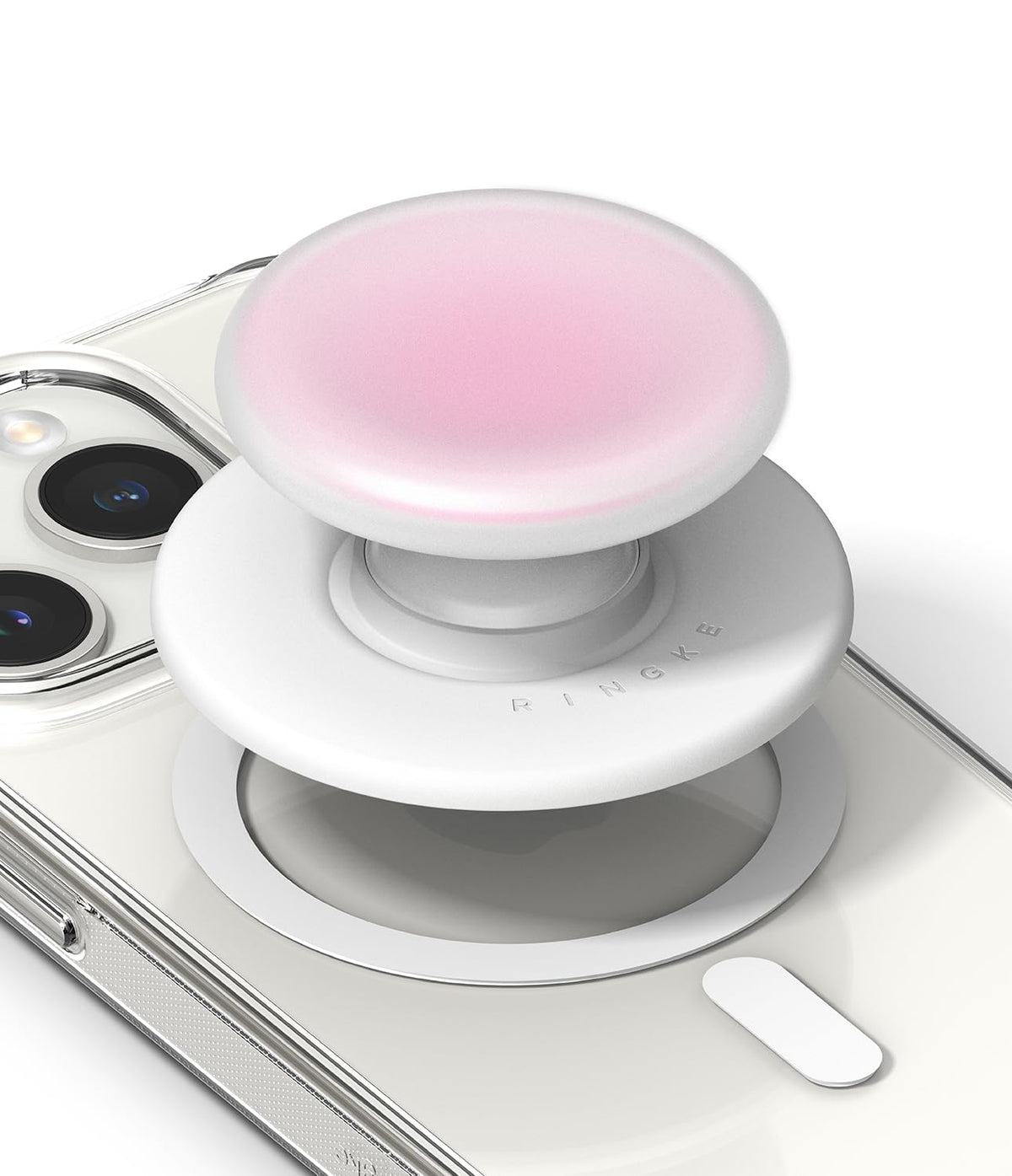 Ringke Tok Magnetic Phone Holder  - Ice Pink