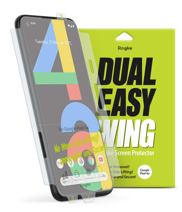 Pixel 4a Screen Protector Guard | DUAL EASY FULL - 2 Pack