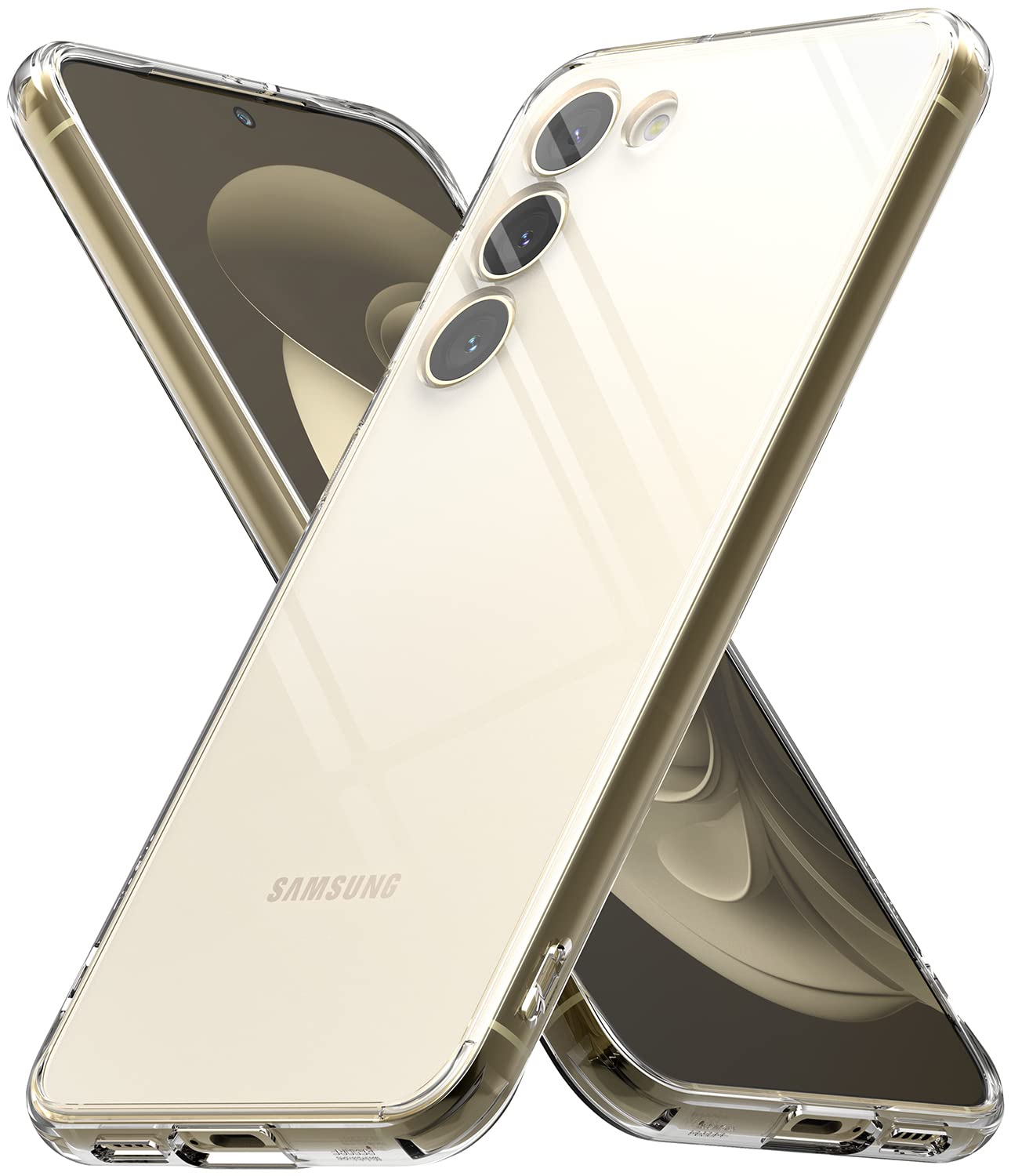 (Refurbished) Samsung Galaxy S23 5G Back Cover Case | Fusion Clear