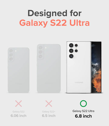 Samsung Galaxy S22 Ultra Back Cover Case | Fusion Design - Floral