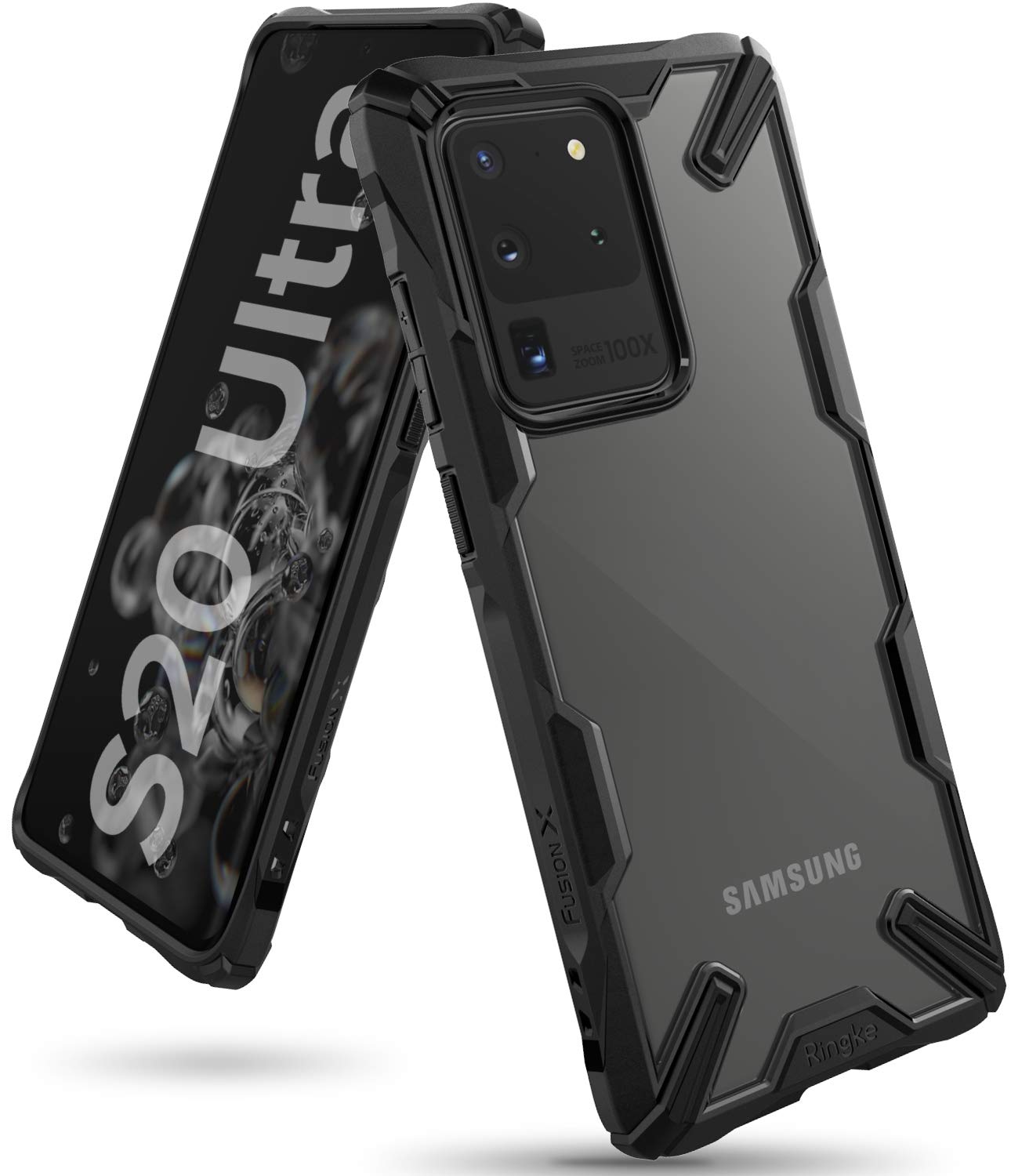 Samsung Galaxy S20 Ultra Back Cover Case | Fusion X - Black