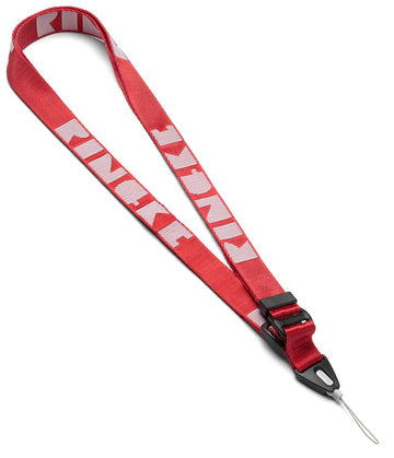 Lanyard Strap Lettering - Lettering Red