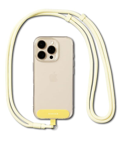 Ringke Holder Link Flow Adjustable Shoulder Y-Type Strap with Patch - Butter Yellow