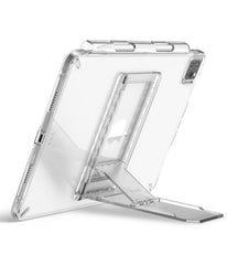 Ringke Outstanding Multi-Angle Adhesive, Spring-Action with Non-Slip Pad Stand - Clear Mist